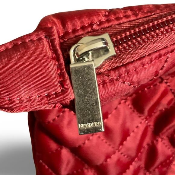 HEDGREN Diamond Touch, RFID Tote, Color- Sun Dried Tomato, NWT - Picture 4 of 11